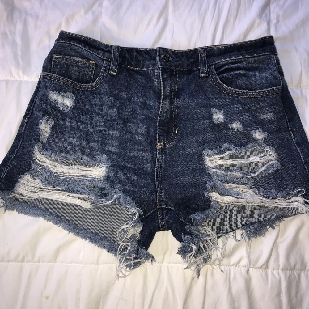 Distressed Jean Shorts NWOT